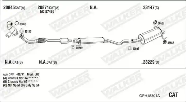 WALKER OPH18301A