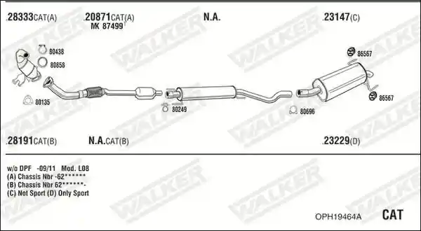 WALKER OPH19464A