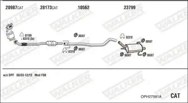 WALKER OPH27981A