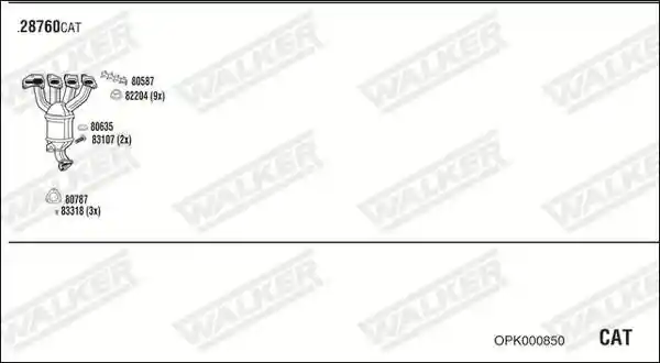WALKER OPK000850