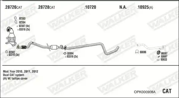 WALKER OPK000908A
