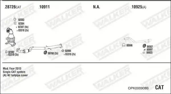 WALKER OPK000908B