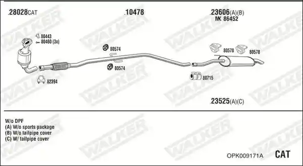 WALKER OPK009171A