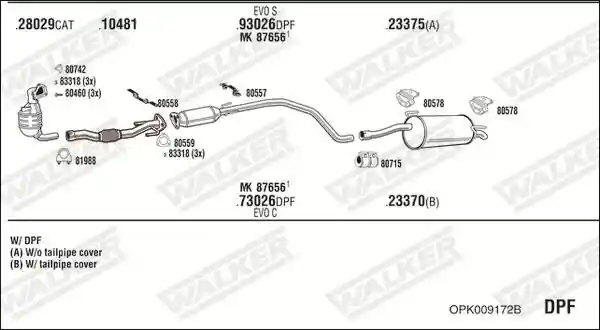 WALKER OPK009172B