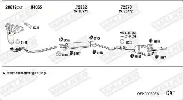 WALKER OPK009695A