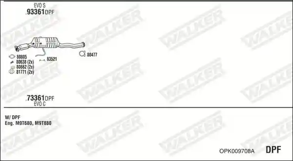 WALKER OPK009708A