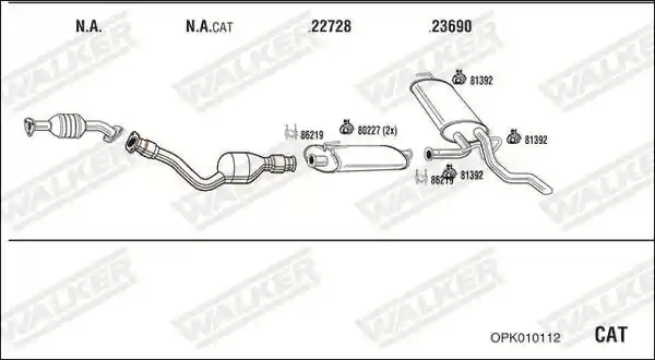 WALKER OPK010112