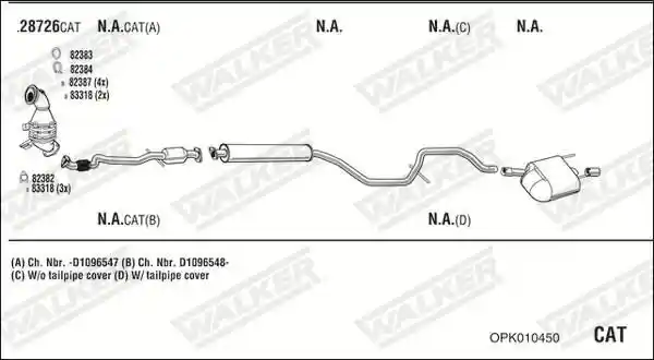 WALKER OPK010450