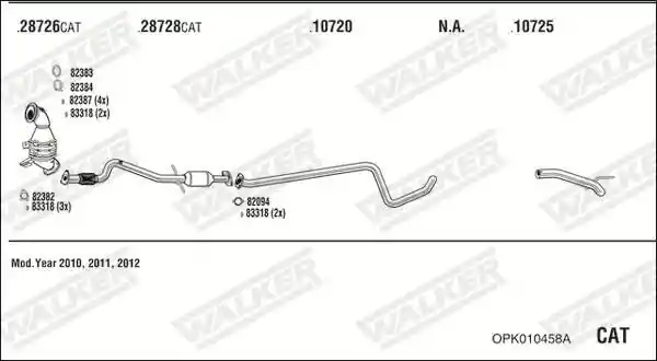 WALKER OPK010458A