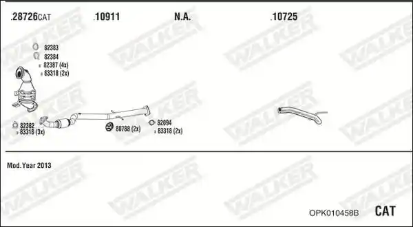 WALKER OPK010458B