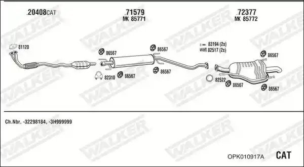 WALKER OPK010917A