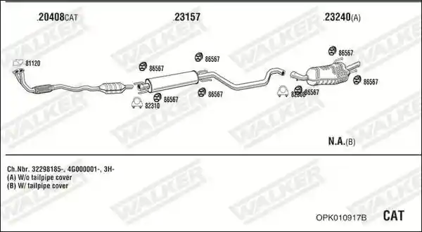 WALKER OPK010917B