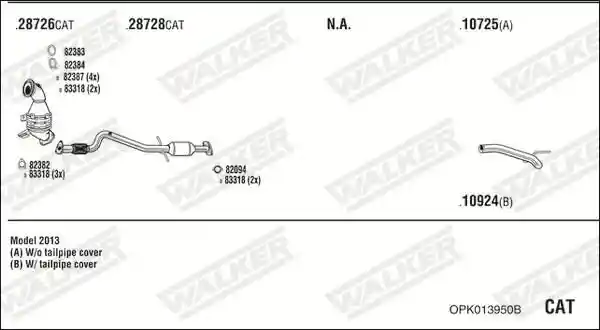 WALKER OPK013950B