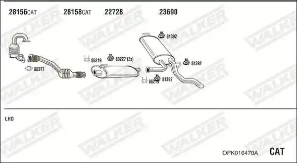 WALKER OPK016470A