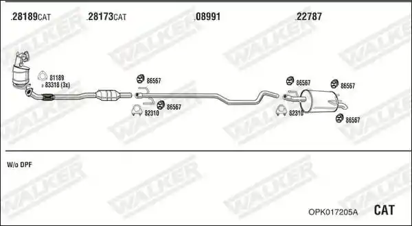 WALKER OPK017205A