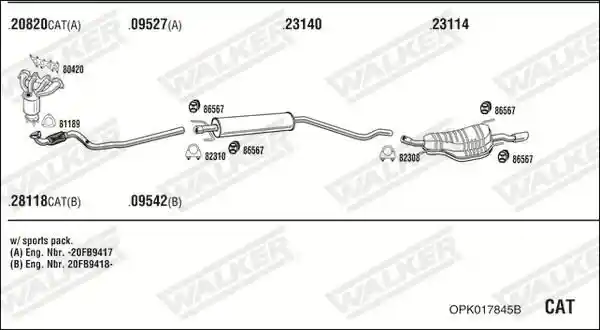 WALKER OPK017845B