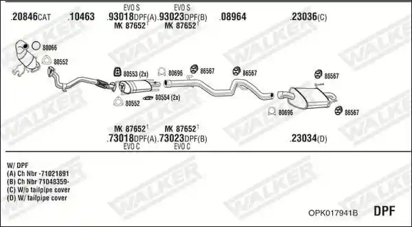 WALKER OPK017941B