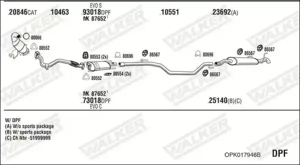 WALKER OPK017946B