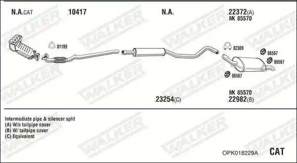 WALKER OPK018229A