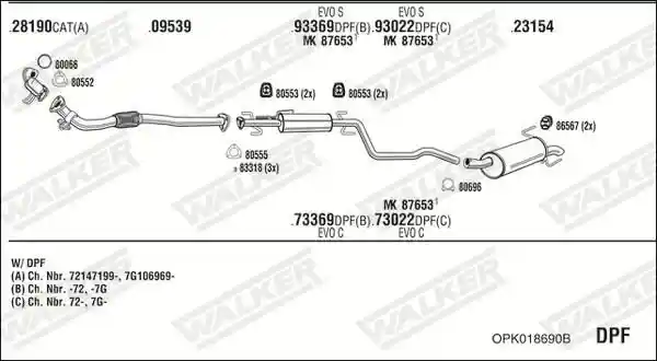 WALKER OPK018690B