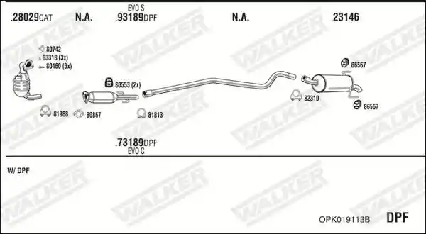WALKER OPK019113B