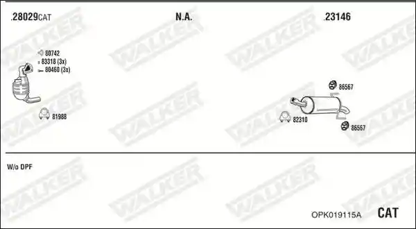 WALKER OPK019115A