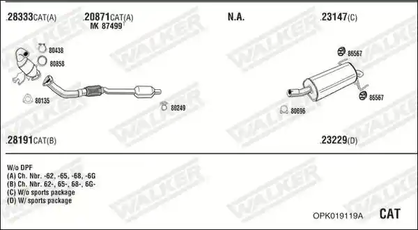WALKER OPK019119A