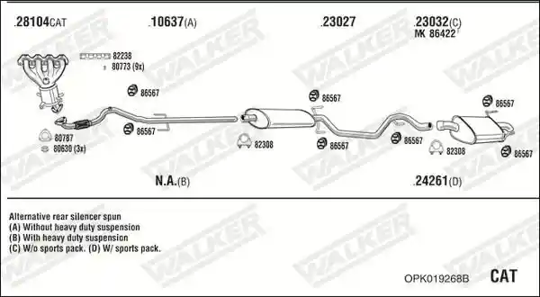 WALKER OPK019268B