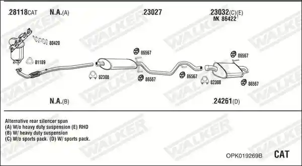 WALKER OPK019269B