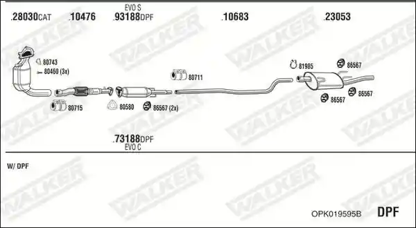 WALKER OPK019595B