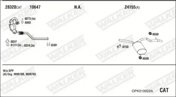 WALKER OPK019922A