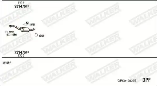 WALKER OPK019923B
