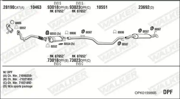 WALKER OPK019986B
