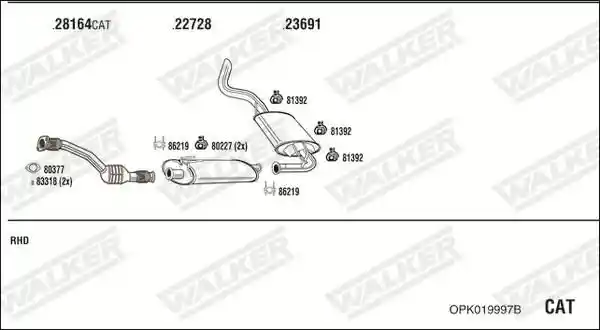 WALKER OPK019997B