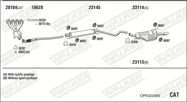 WALKER OPK022680