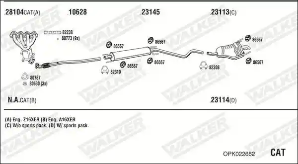 WALKER OPK022682