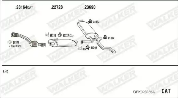 WALKER OPK023265A