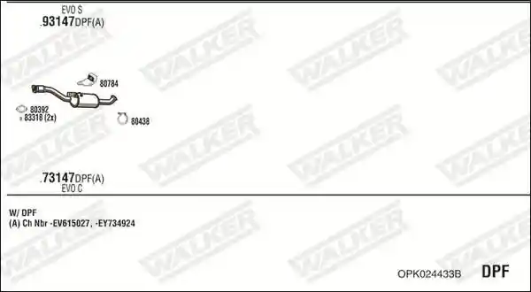 WALKER OPK024433B