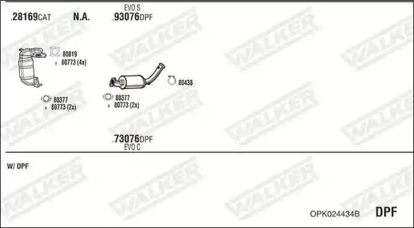 WALKER OPK024434B