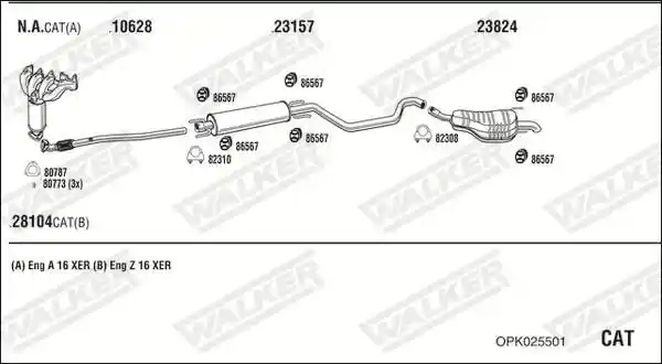 WALKER OPK025501