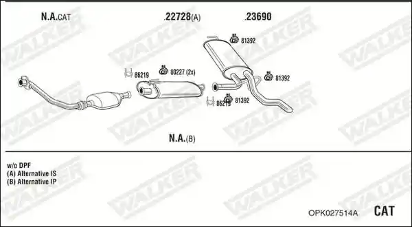 WALKER OPK027514A