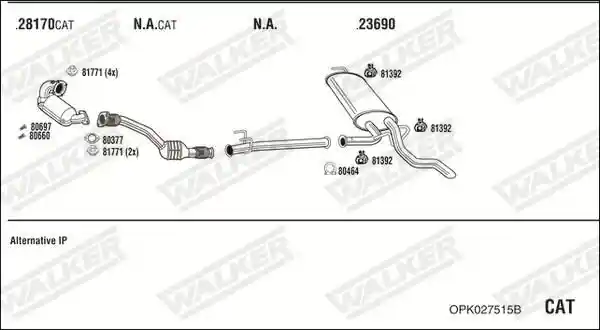 WALKER OPK027515B