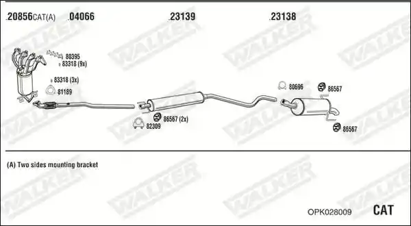 WALKER OPK028009