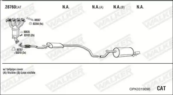 WALKER OPK031969B