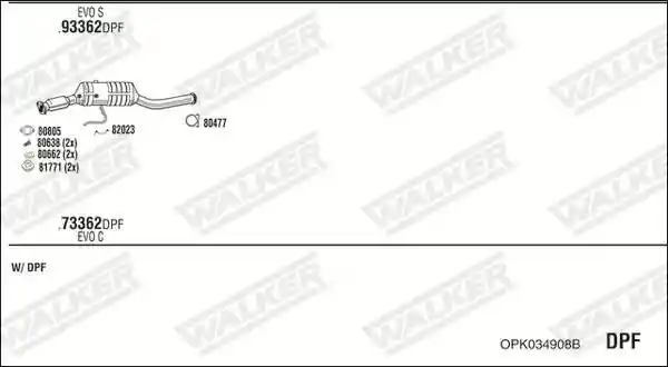 WALKER OPK034908B