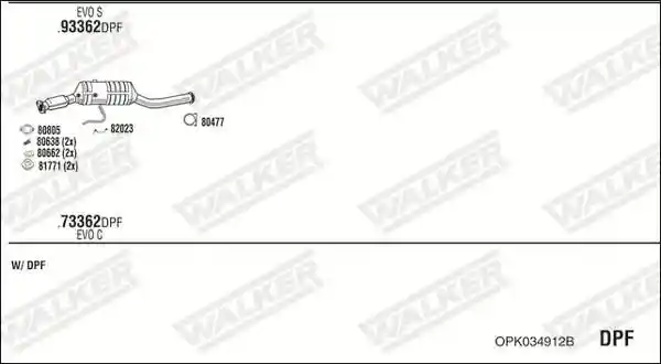 WALKER OPK034912B