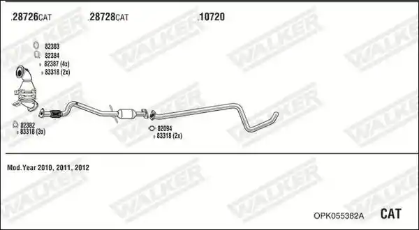 WALKER OPK055382A