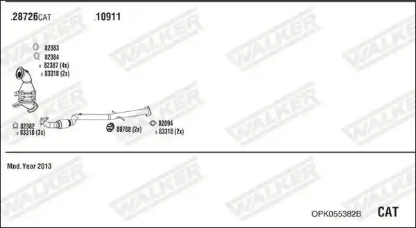 WALKER OPK055382B