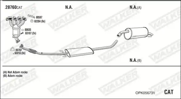 WALKER OPK056731