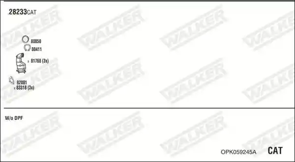 WALKER OPK059245A